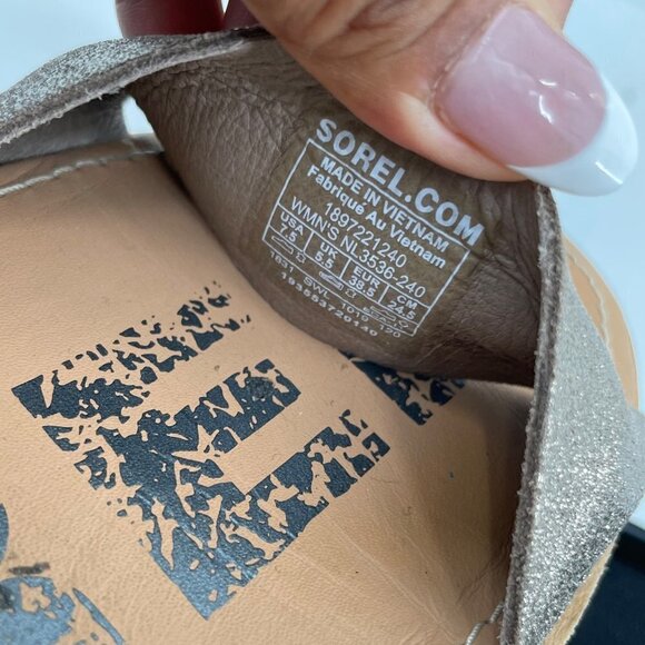 Sorel‎ Ella II Sandal In Ash Brown - Picture 6 of 6